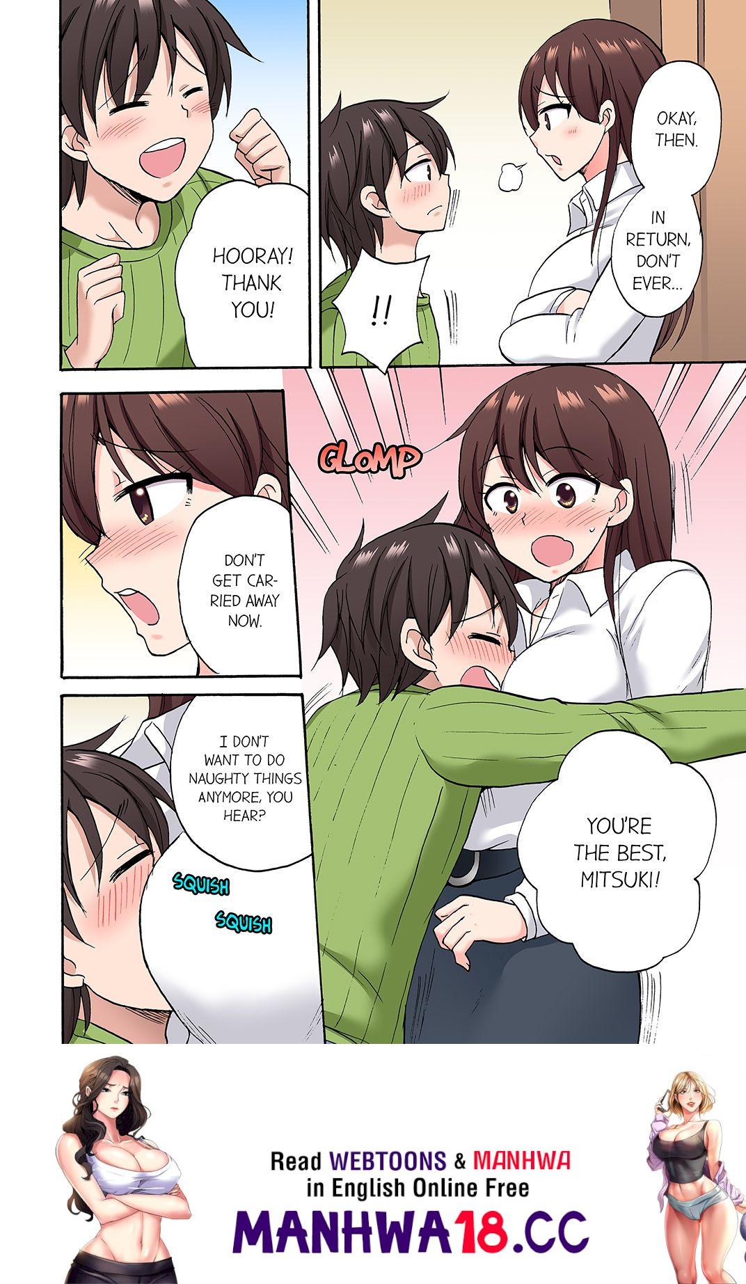 You Said Just the Tip… I Asked My Brother’s Girlfriend to Have Sex With Me Without a Condom!! Chapter 40 Page 8