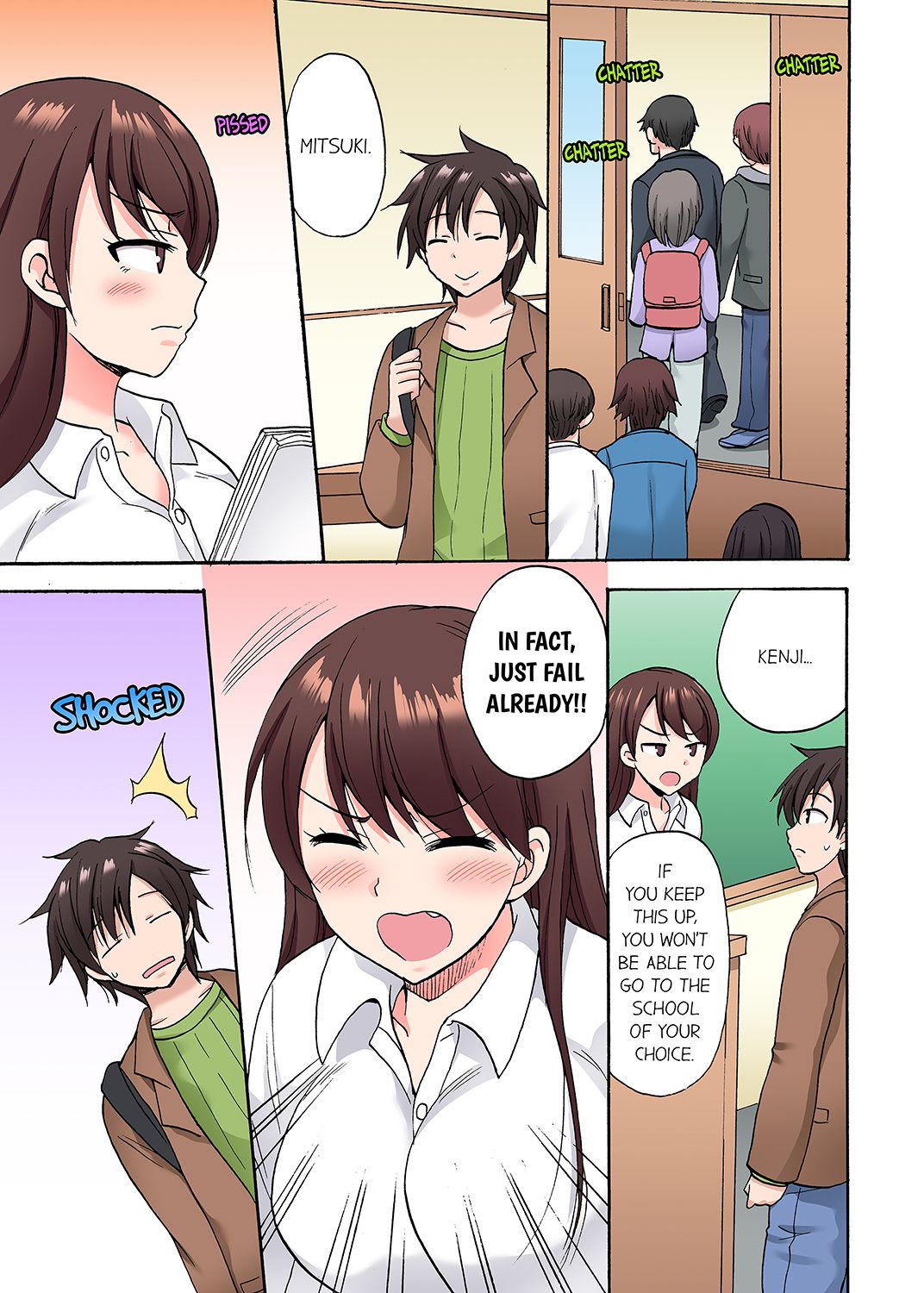 You Said Just the Tip… I Asked My Brother’s Girlfriend to Have Sex With Me Without a Condom!! Chapter 42 Page 7