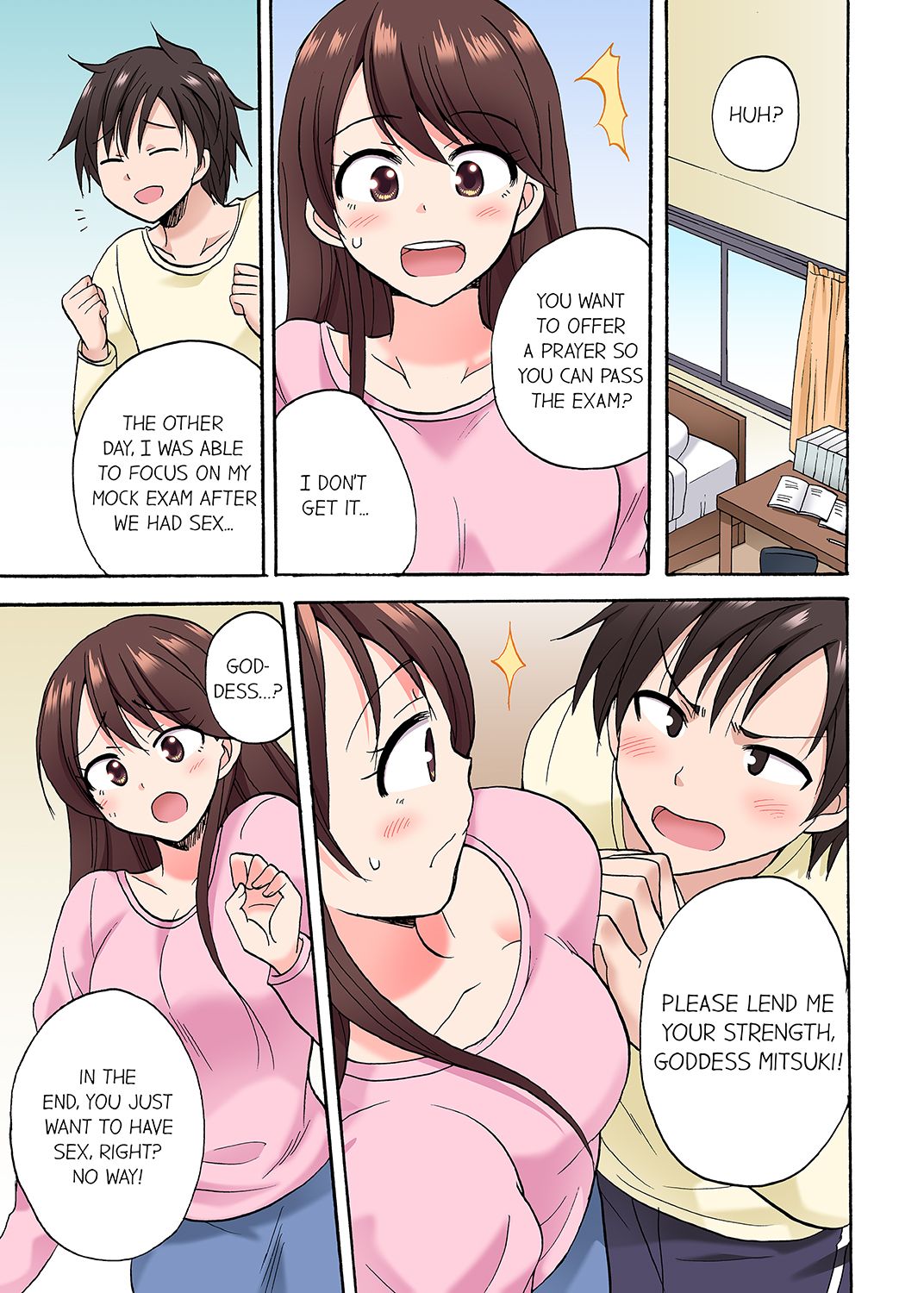 You Said Just the Tip… I Asked My Brother’s Girlfriend to Have Sex With Me Without a Condom!! Chapter 43 Page 5