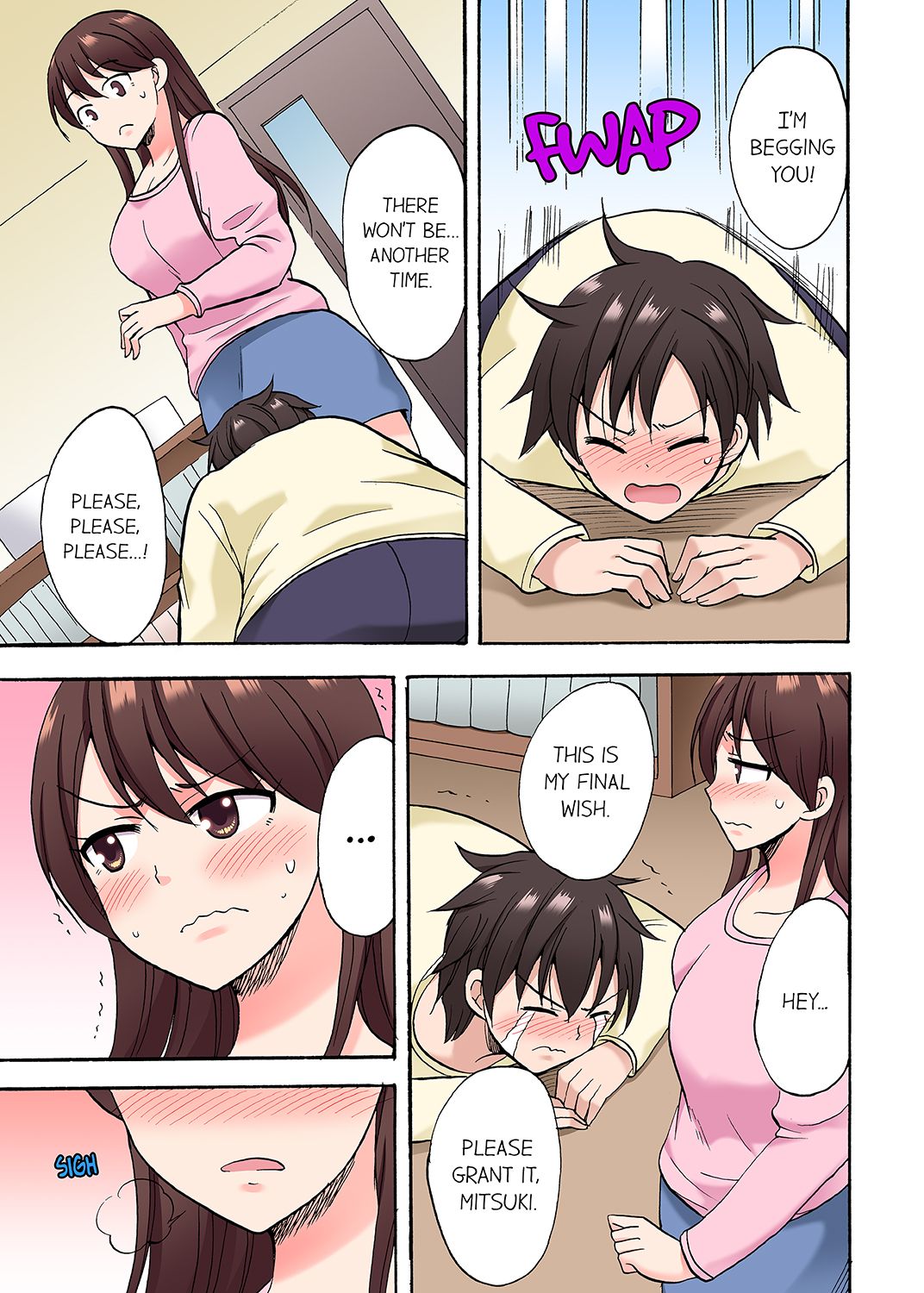 You Said Just the Tip… I Asked My Brother’s Girlfriend to Have Sex With Me Without a Condom!! Chapter 43 Page 7