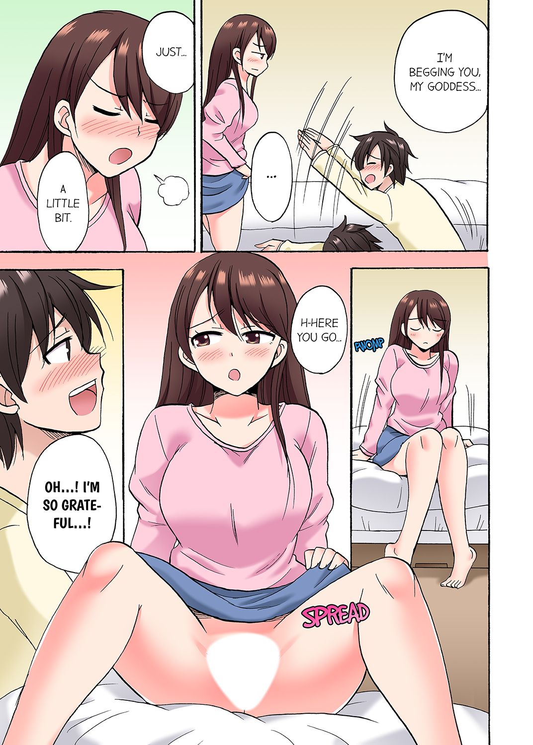 You Said Just the Tip… I Asked My Brother’s Girlfriend to Have Sex With Me Without a Condom!! Chapter 44 Page 3