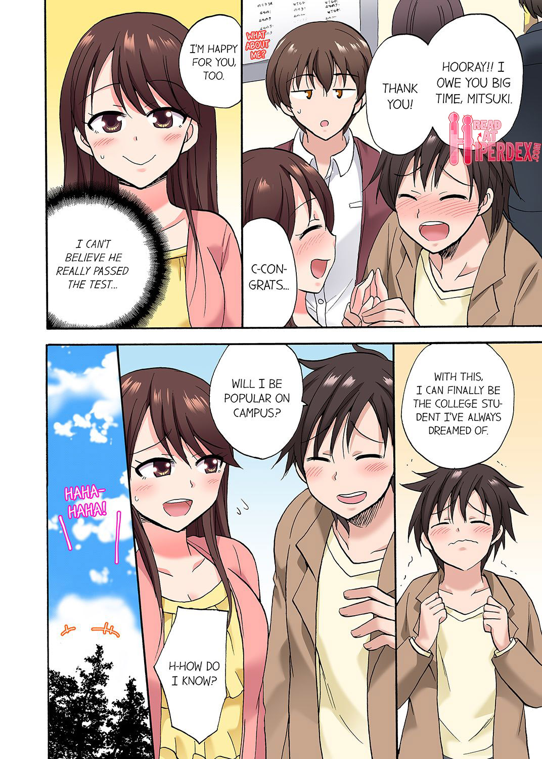 You Said Just the Tip… I Asked My Brother’s Girlfriend to Have Sex With Me Without a Condom!! Chapter 46 Page 2