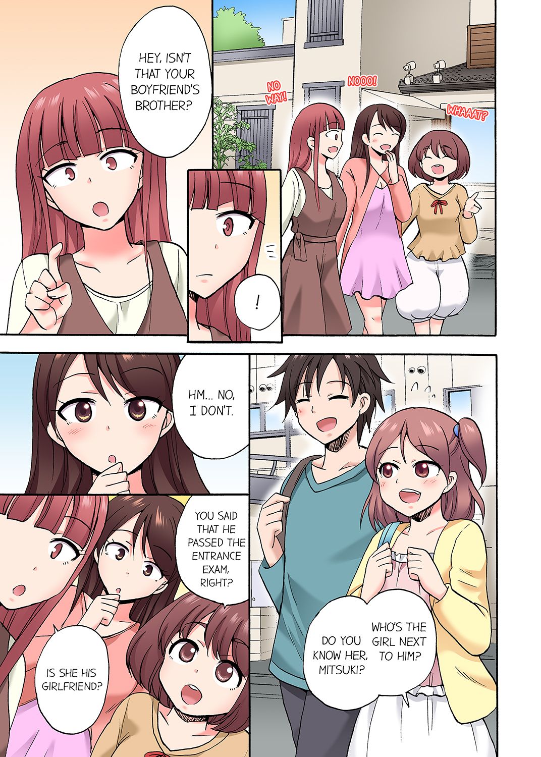 You Said Just the Tip… I Asked My Brother’s Girlfriend to Have Sex With Me Without a Condom!! Chapter 47 Page 5