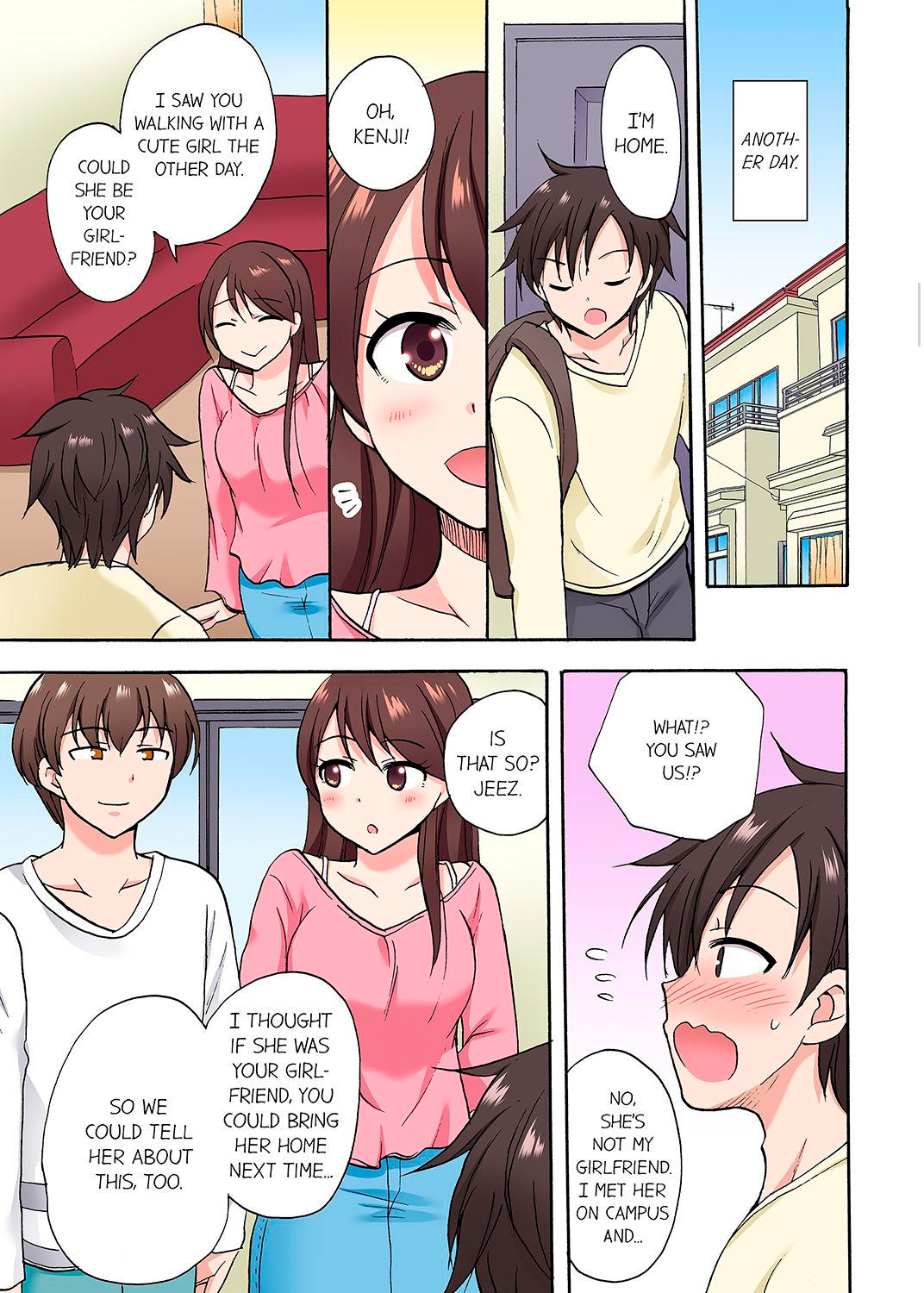 You Said Just the Tip… I Asked My Brother’s Girlfriend to Have Sex With Me Without a Condom!! Chapter 49 Page 5