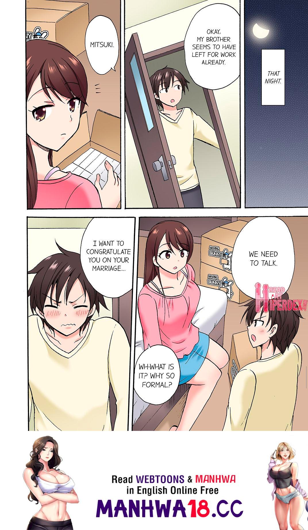 You Said Just the Tip… I Asked My Brother’s Girlfriend to Have Sex With Me Without a Condom!! Chapter 49 Page 8
