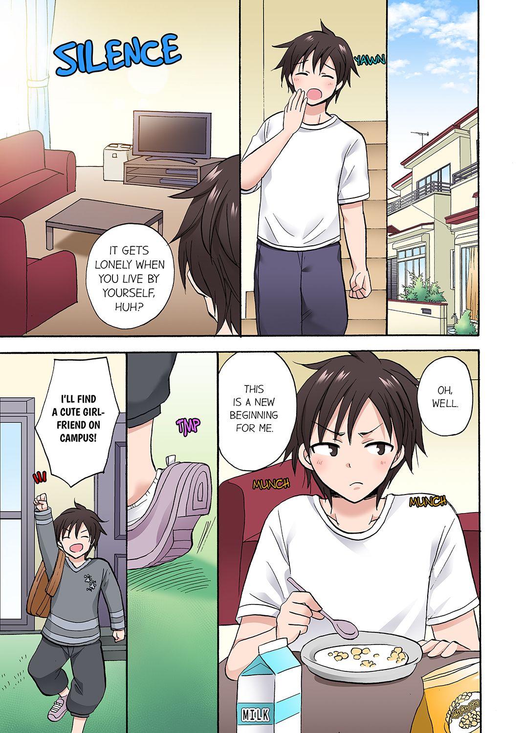 You Said Just the Tip… I Asked My Brother’s Girlfriend to Have Sex With Me Without a Condom!! Chapter 54 Page 1