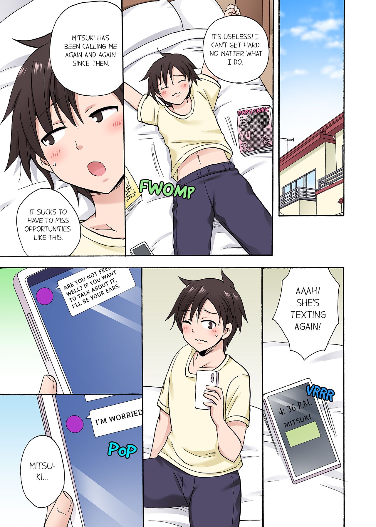 You Said Just the Tip… I Asked My Brother’s Girlfriend to Have Sex With Me Without a Condom!! Chapter 64 Page 1