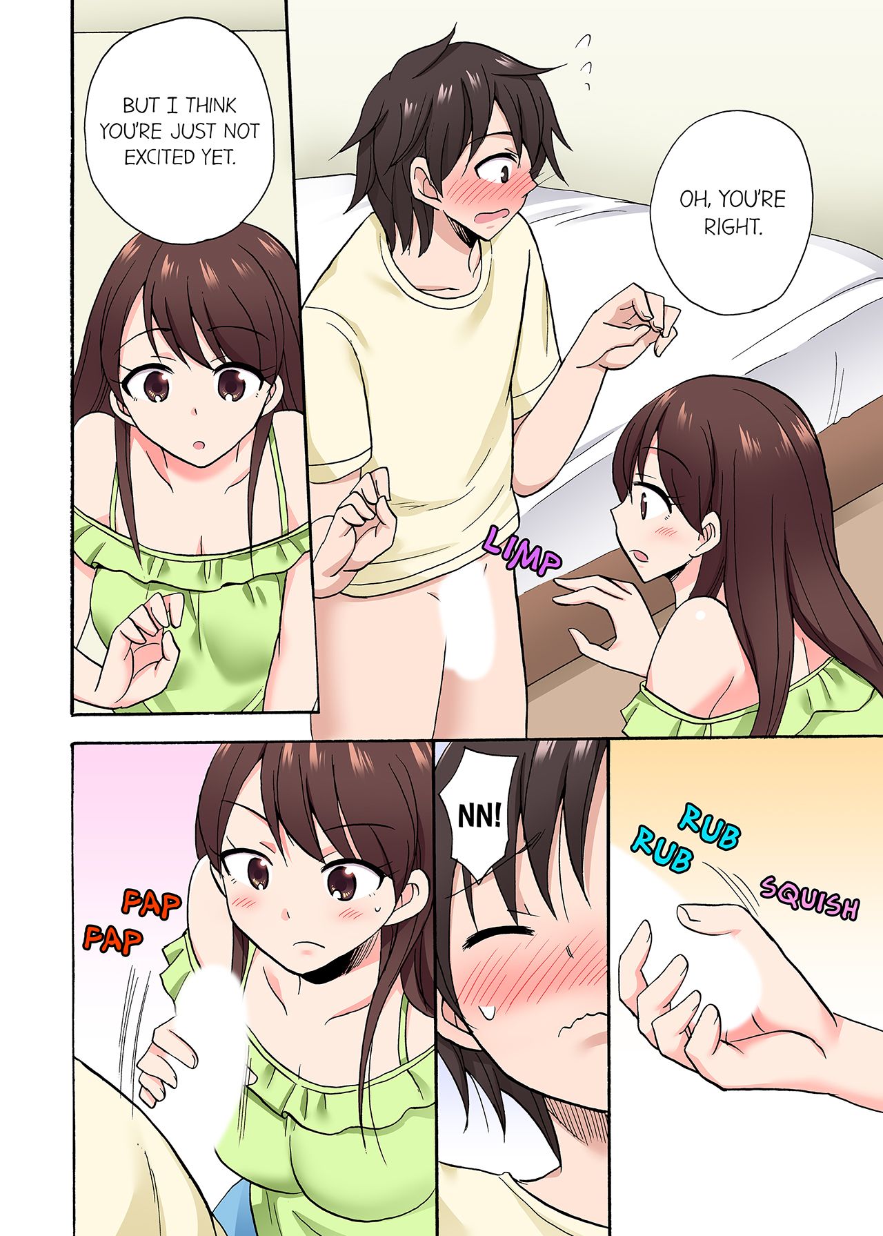 You Said Just the Tip… I Asked My Brother’s Girlfriend to Have Sex With Me Without a Condom!! Chapter 64 Page 4