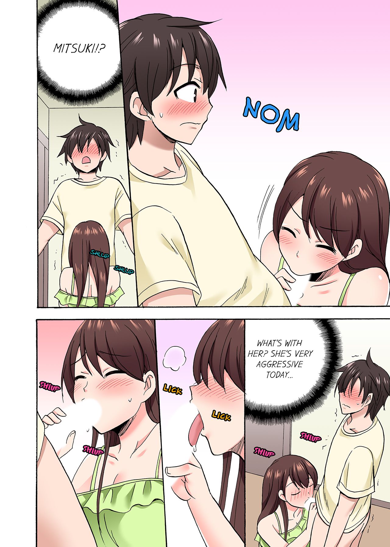 You Said Just the Tip… I Asked My Brother’s Girlfriend to Have Sex With Me Without a Condom!! Chapter 64 Page 6