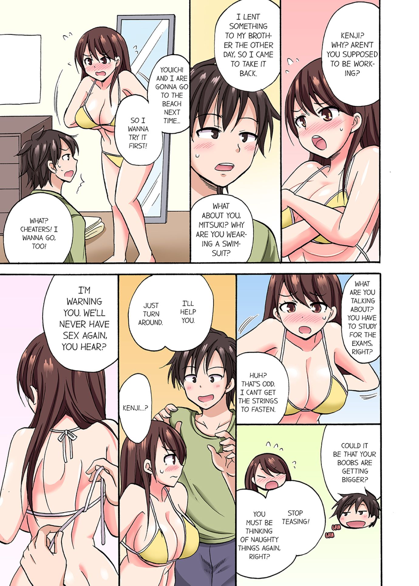 You Said Just the Tip… I Asked My Brother’s Girlfriend to Have Sex With Me Without a Condom!! Chapter 7 Page 7