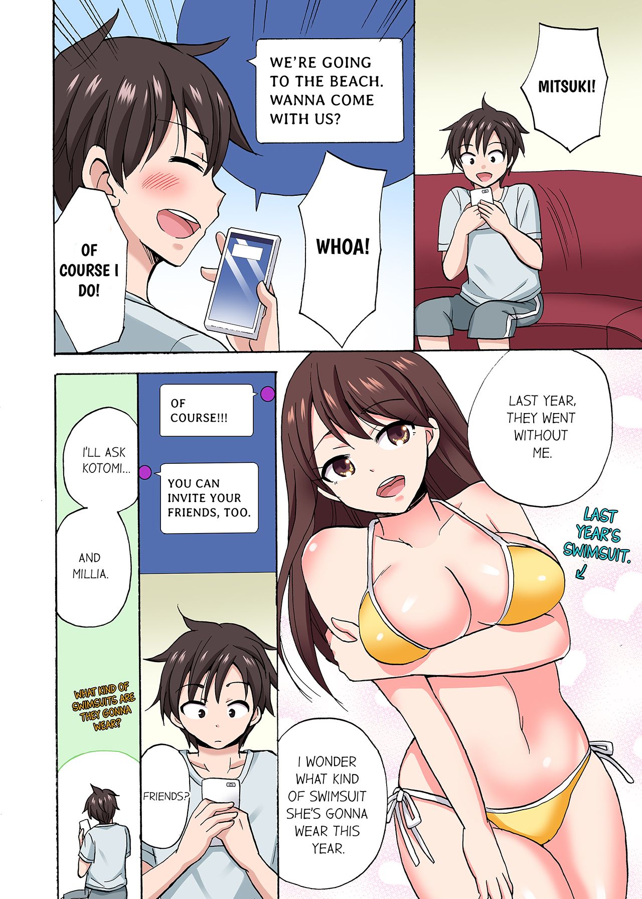 You Said Just the Tip… I Asked My Brother’s Girlfriend to Have Sex With Me Without a Condom!! Chapter 70 Page 6