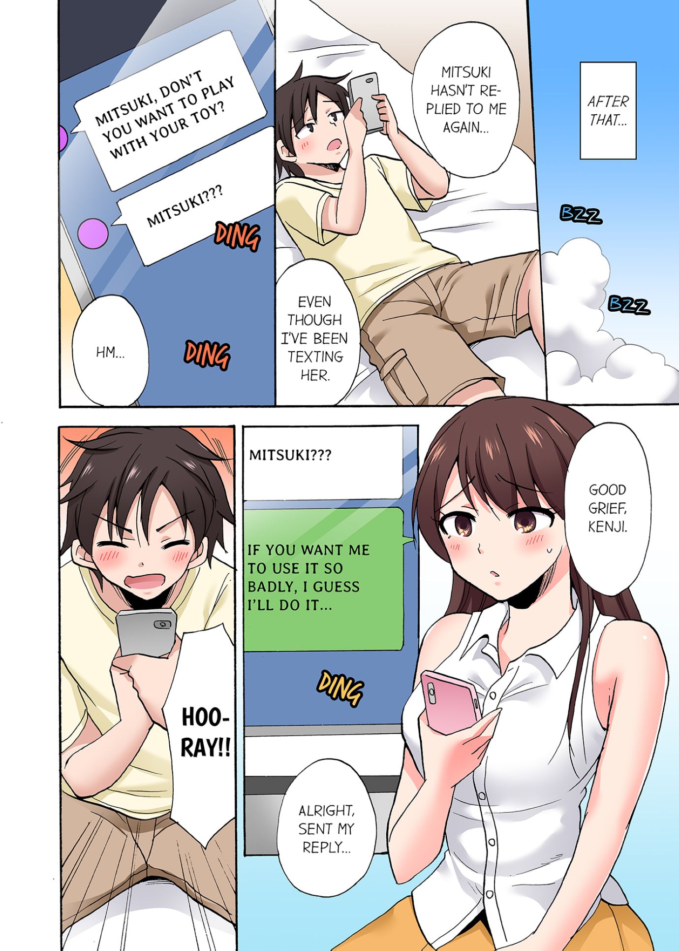 You Said Just the Tip… I Asked My Brother’s Girlfriend to Have Sex With Me Without a Condom!! Chapter 74 Page 2