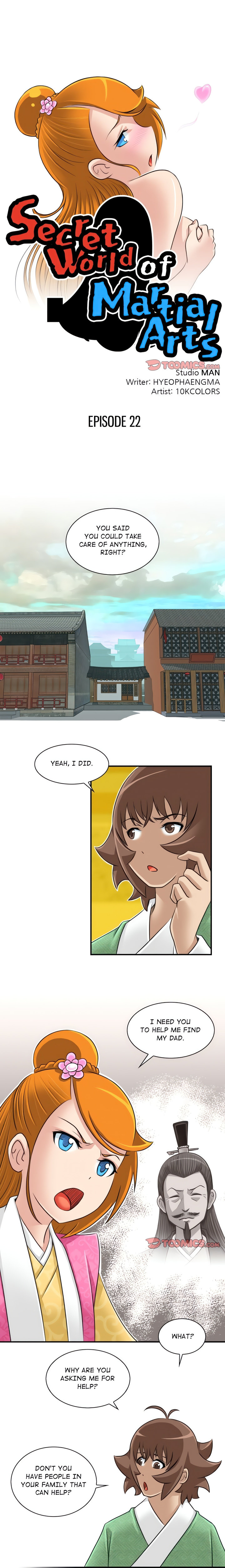 Secret World of Martial Arts Chapter 22 Page 2
