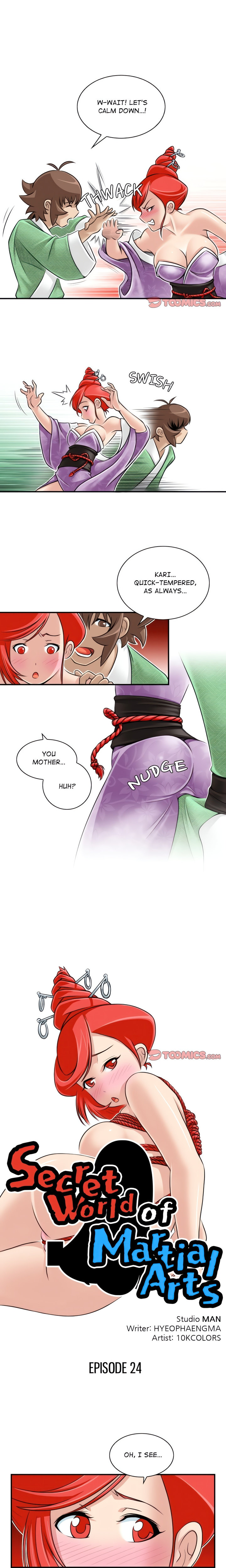 Secret World of Martial Arts Chapter 24 Page 1