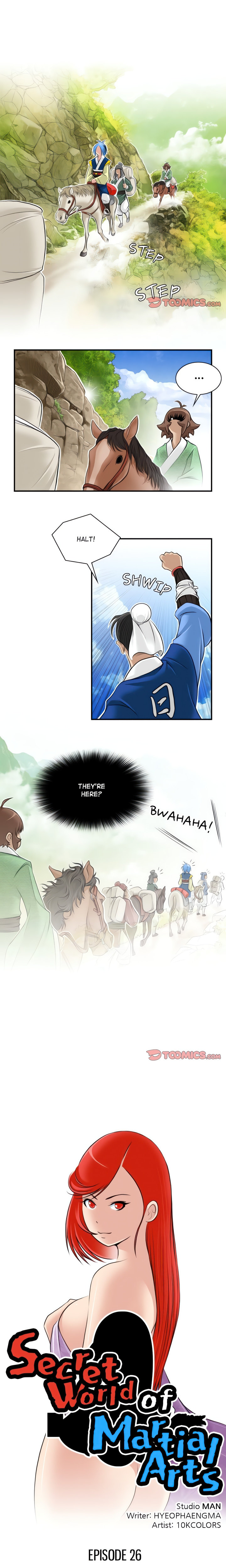 Secret World of Martial Arts Chapter 26 Page 1