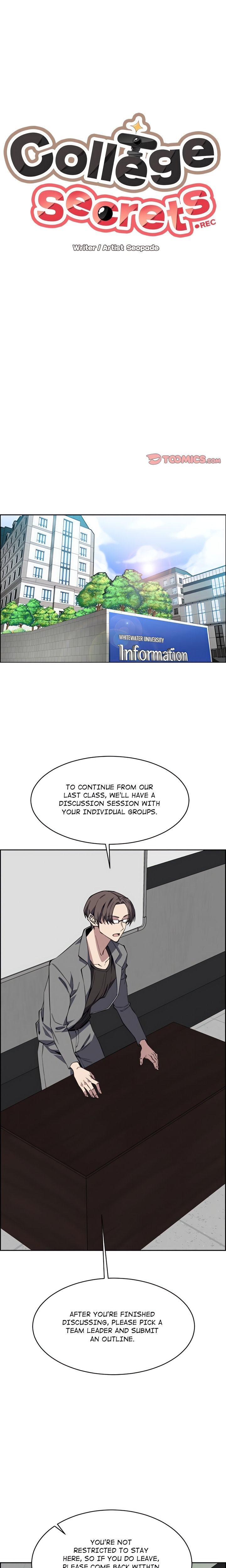 College Secrets Chapter 12 Page 1