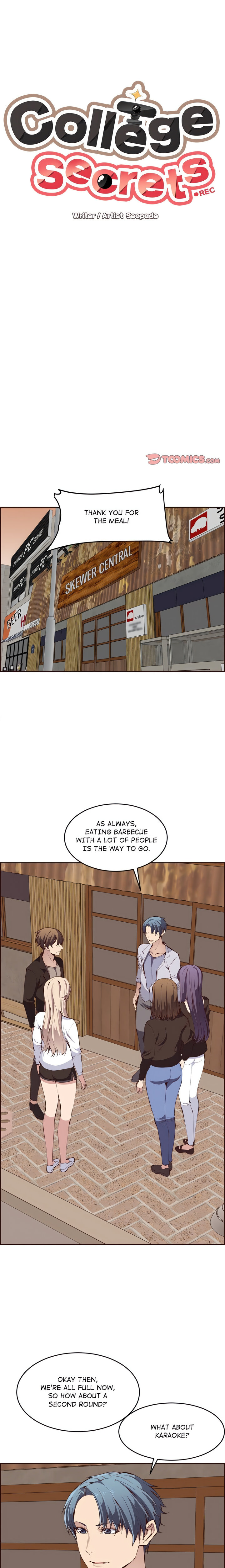 College Secrets Chapter 19 Page 1