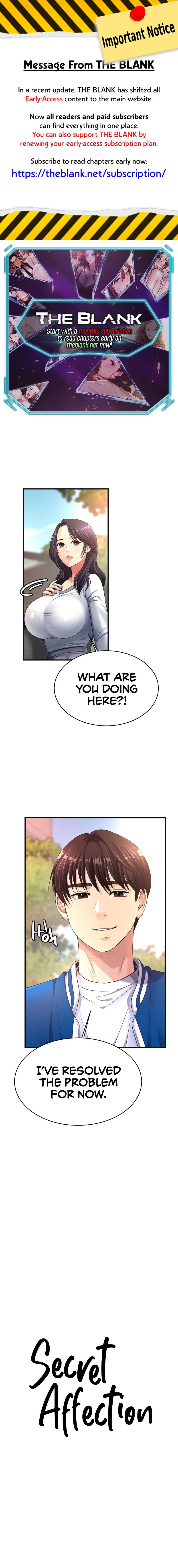 Secret Affection Chapter 18 Page 1
