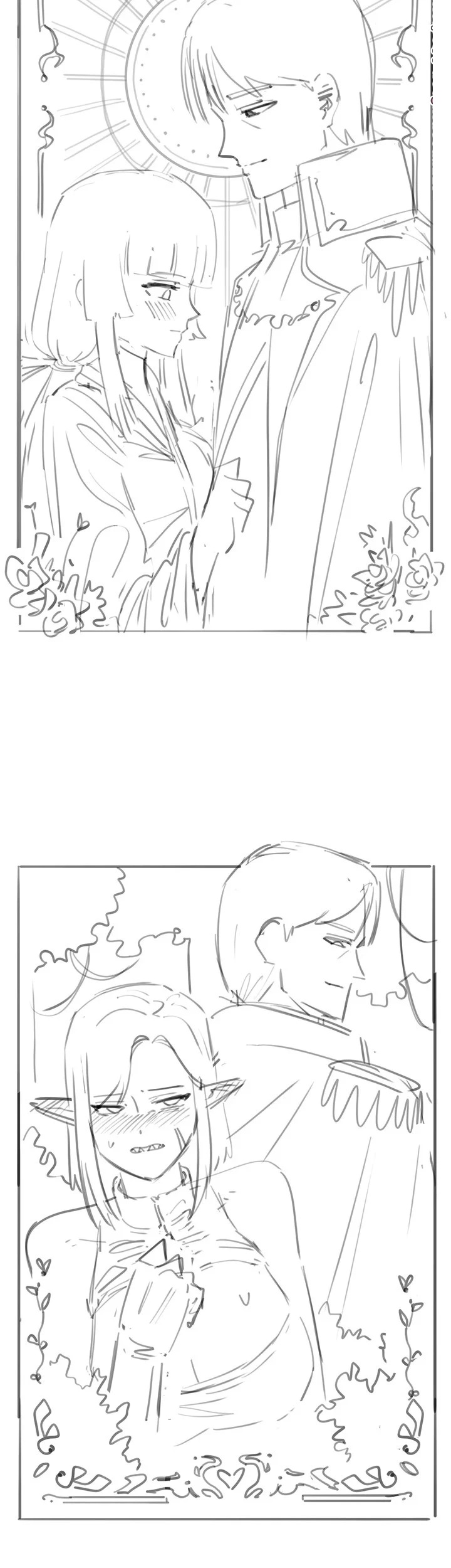 Breaking A Romantic Fantasy Villain Raw Chapter 45.5 Page 3