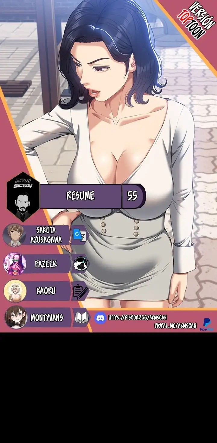 Resume Raw Chapter 55 Page 1