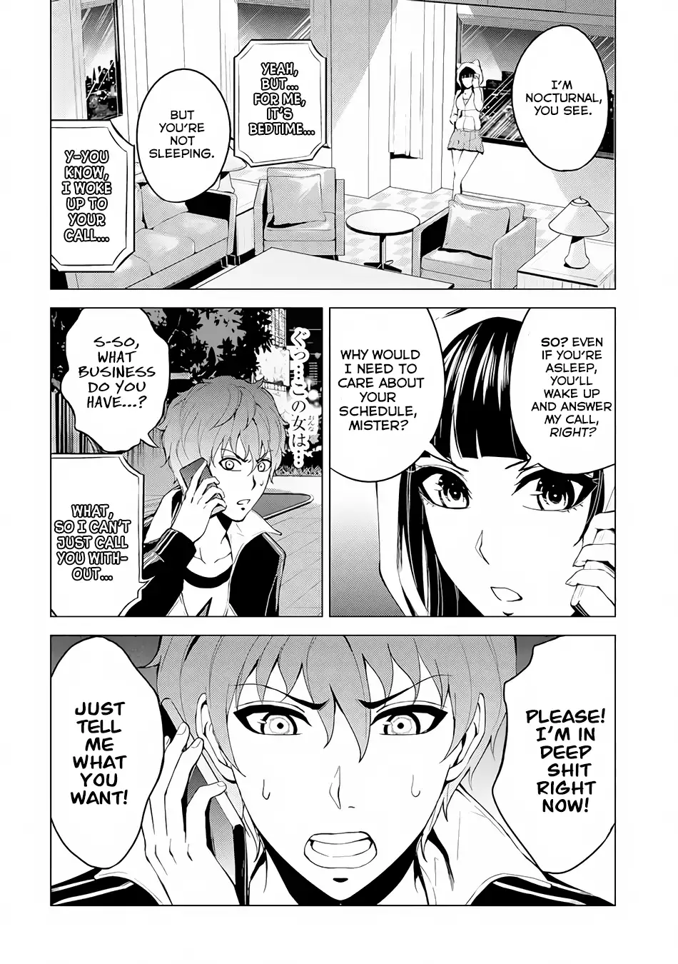 Ore no Genjitsu wa Renai Game?? ka to Omottara Inochigake no Game datta Chapter 11.1 Page 4