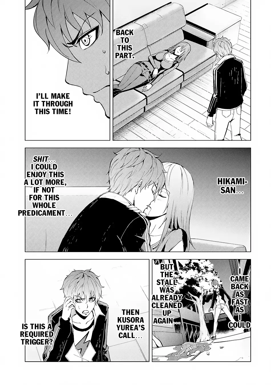Ore no Genjitsu wa Renai Game?? ka to Omottara Inochigake no Game datta Chapter 12.1 Page 4