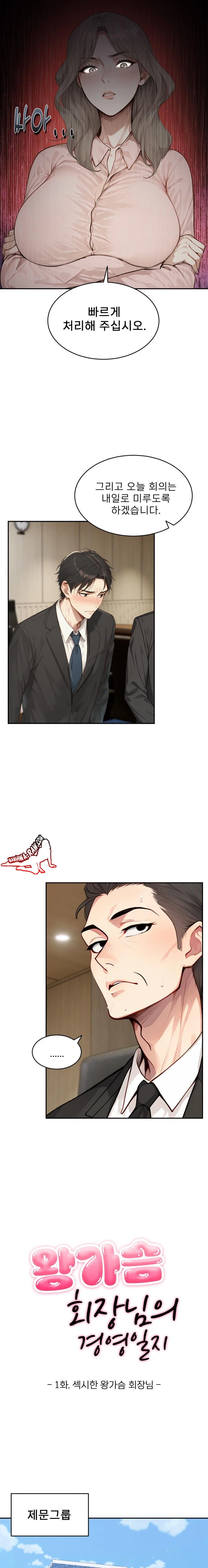 The Management Diary of the Big-Breasted Chairman Raw Chapter 1 Page 11