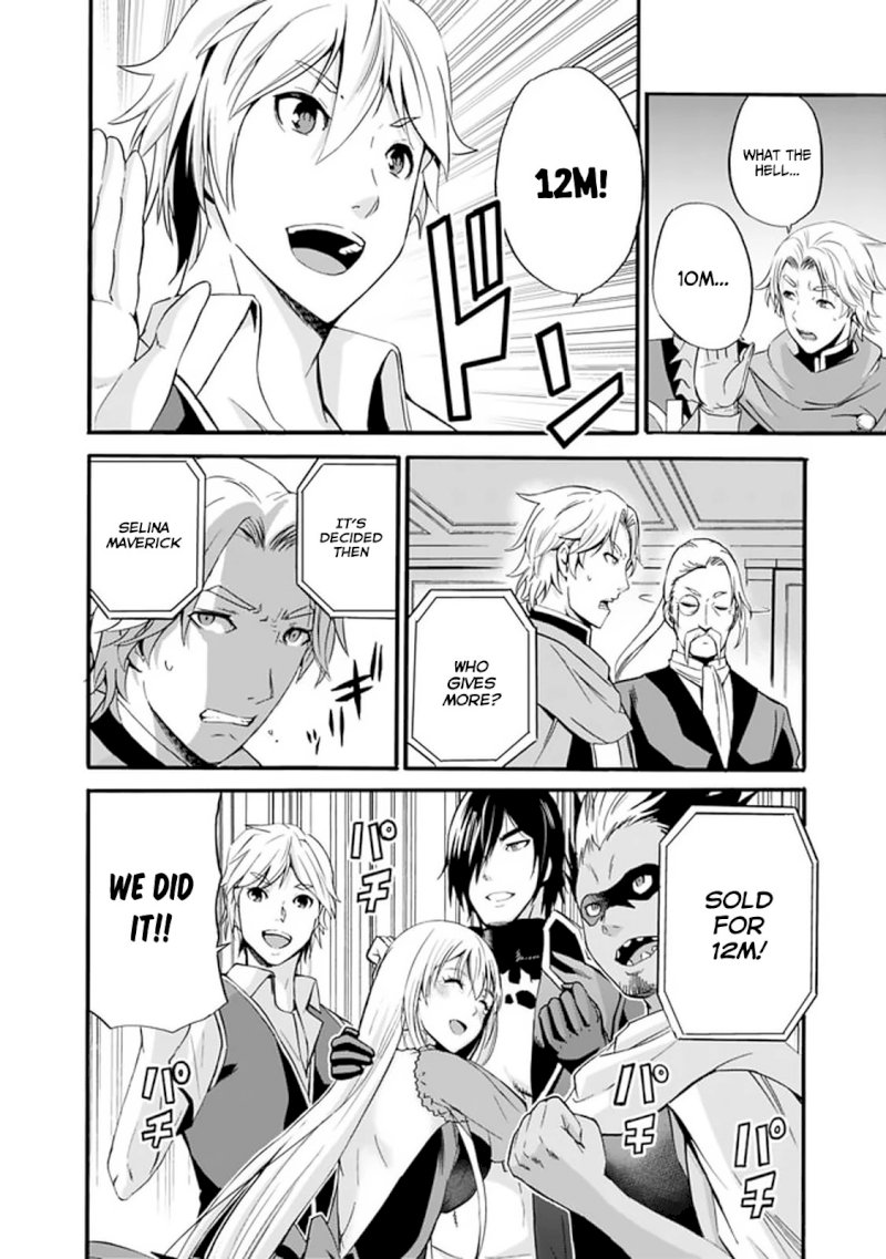 Uragirareta S Rank Boukensha no Ore wa, Aisuru Dorei no Kanojora to Tomoni Dorei dake no Harem Guild o Tsukuru Chapter 10: Mu ▪ Ki ▪ Da ▪ Shi Auction Page 12