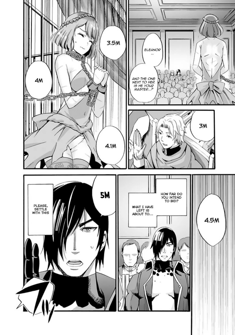 Uragirareta S Rank Boukensha no Ore wa, Aisuru Dorei no Kanojora to Tomoni Dorei dake no Harem Guild o Tsukuru Chapter 10: Mu ▪ Ki ▪ Da ▪ Shi Auction Page 8
