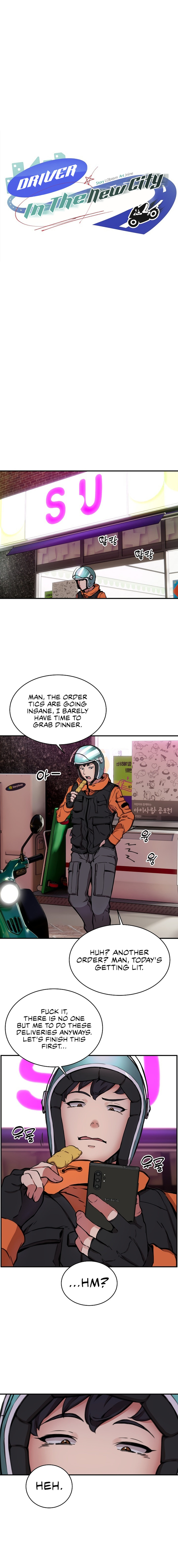 Driver in the New City Chapter 8 Page 12