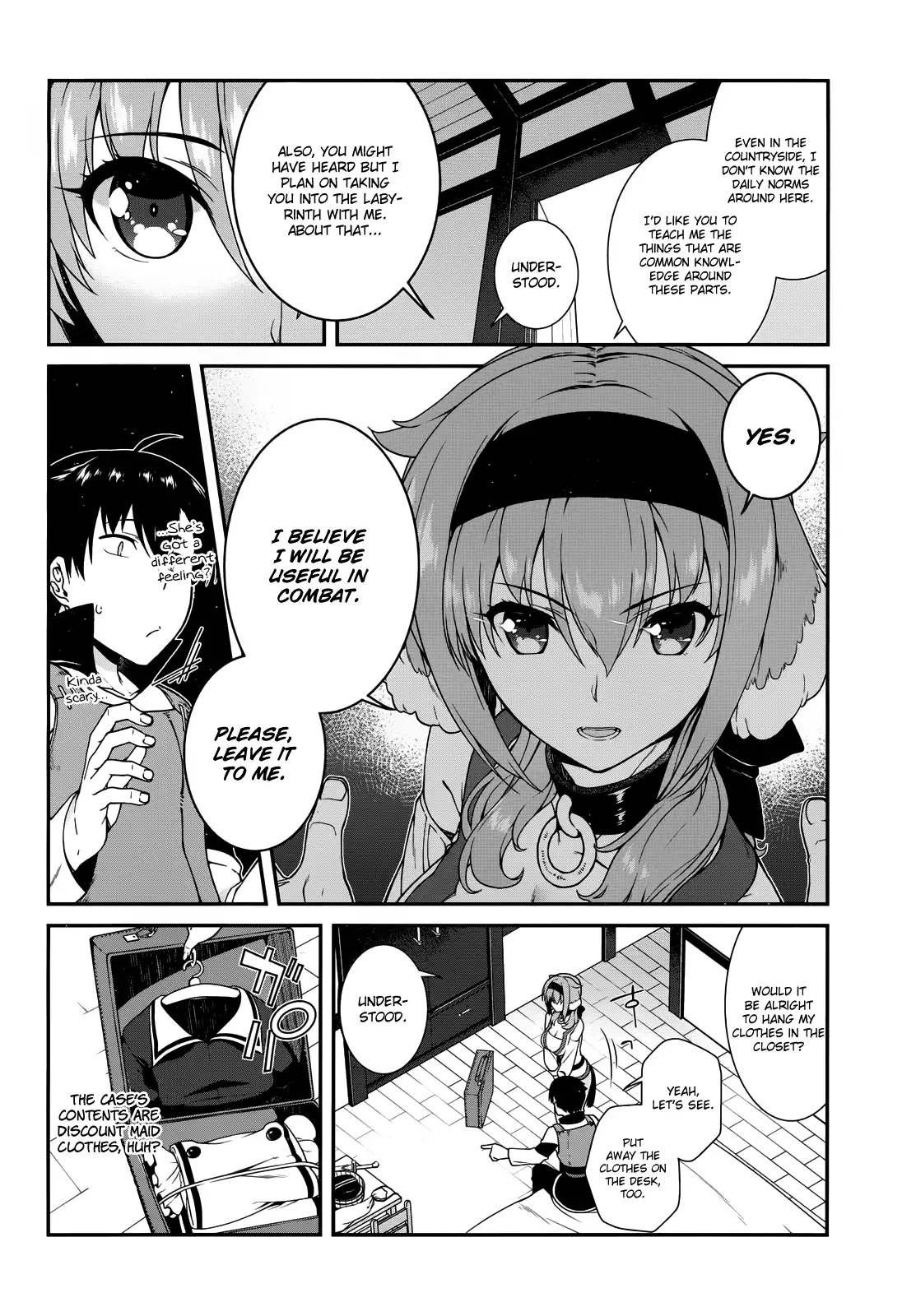 Isekai Meikyuu de Harem wo Chapter 10 Page 10