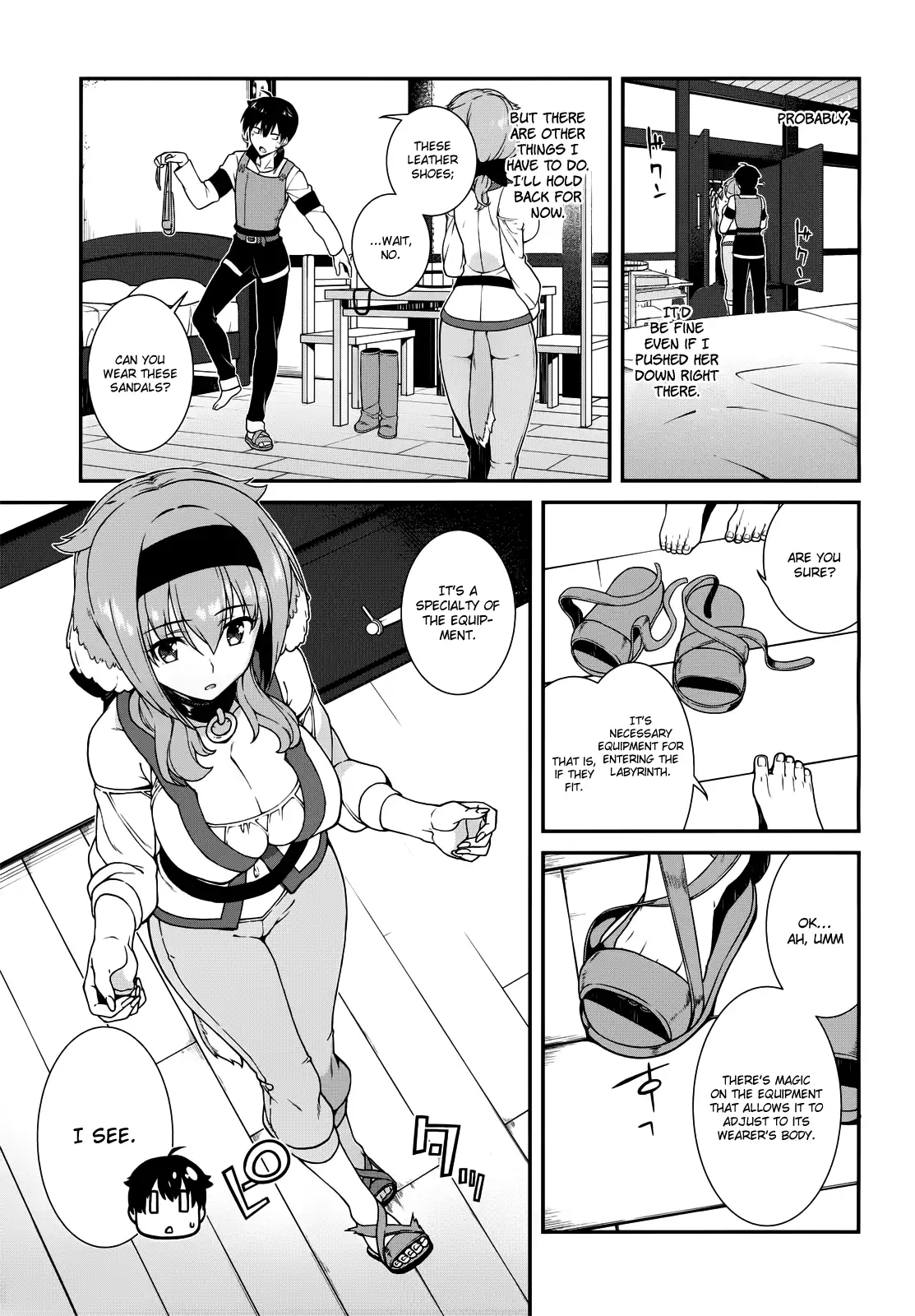 Isekai Meikyuu de Harem wo Chapter 10 Page 13