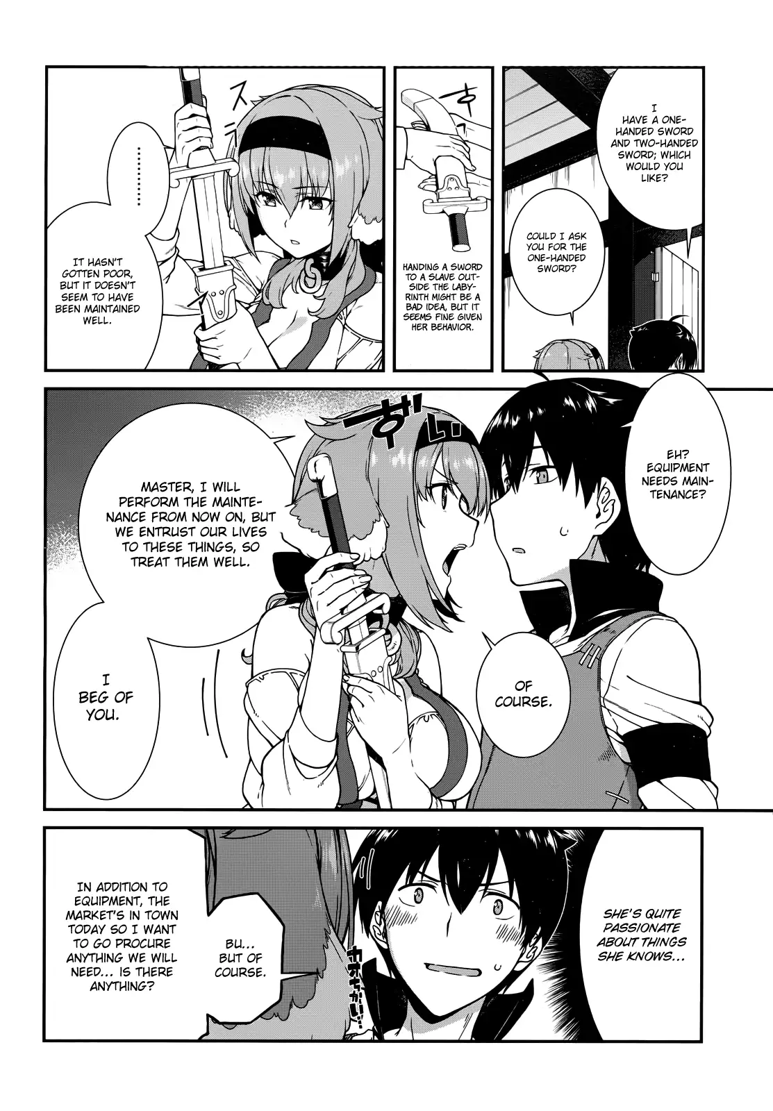 Isekai Meikyuu de Harem wo Chapter 10 Page 14
