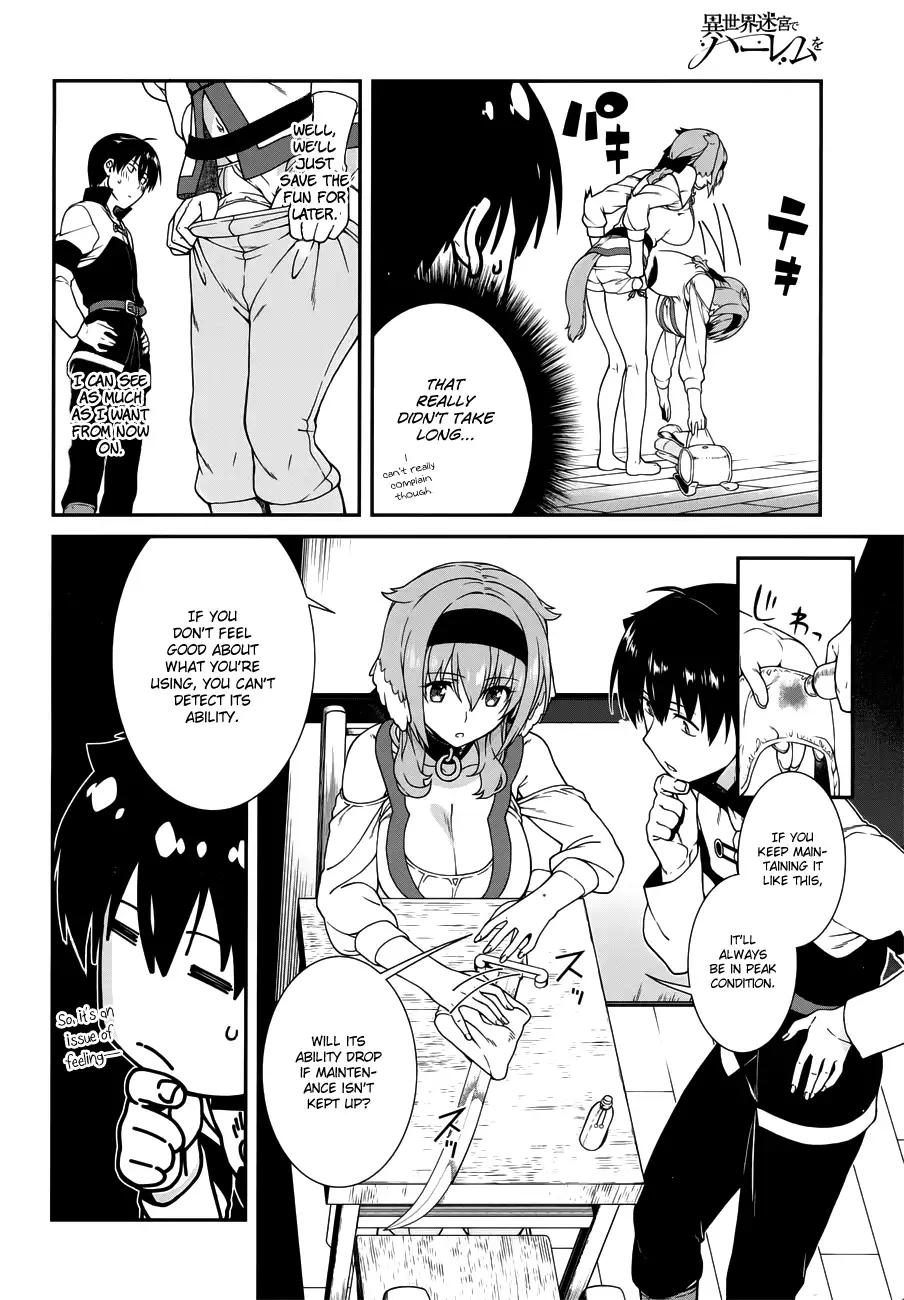 Isekai Meikyuu de Harem wo Chapter 11 Page 6