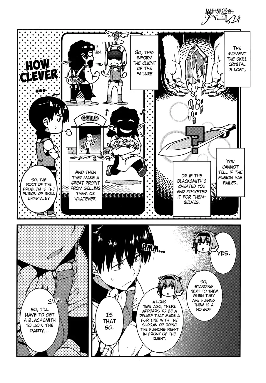 Isekai Meikyuu de Harem wo Chapter 13 Page 12