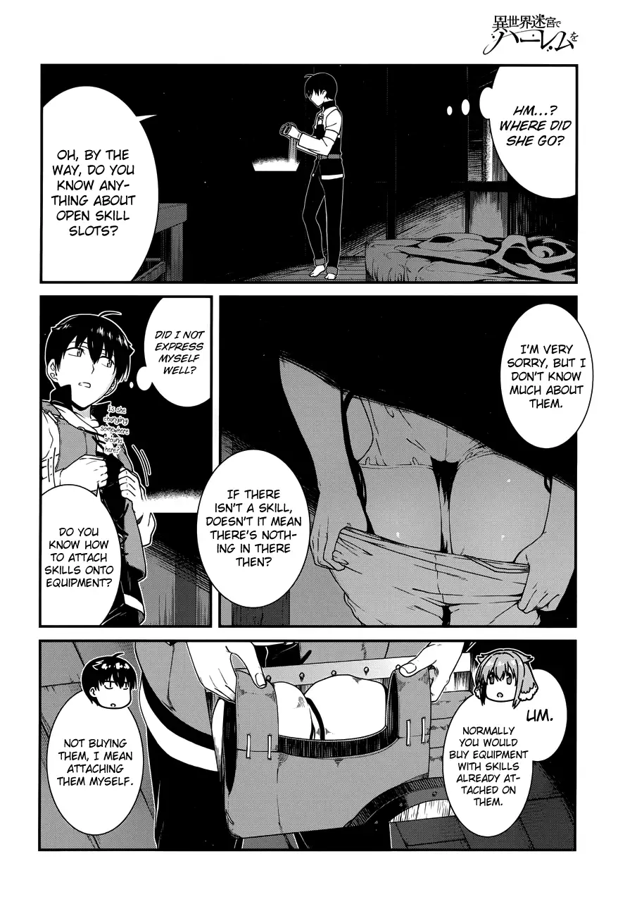 Isekai Meikyuu de Harem wo Chapter 13 Page 8