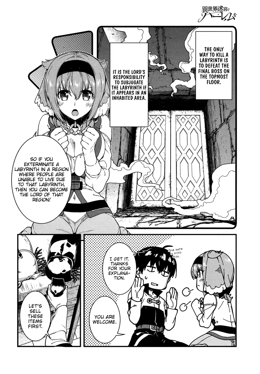 Isekai Meikyuu de Harem wo Chapter 14 Page 27