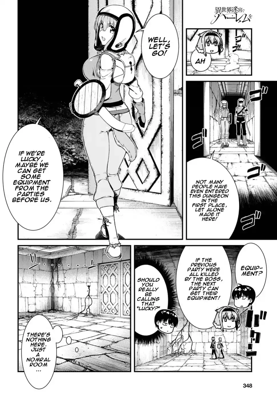 Isekai Meikyuu de Harem wo Chapter 17 Page 4