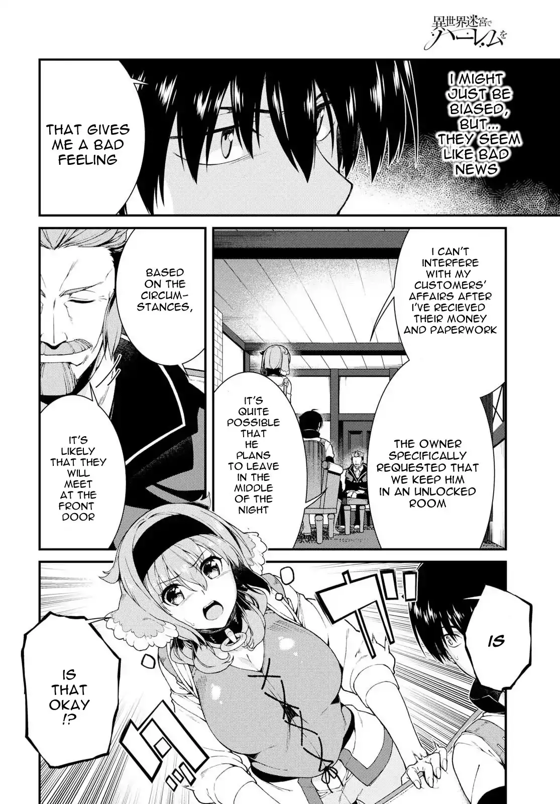 Isekai Meikyuu de Harem wo Chapter 19 Page 14