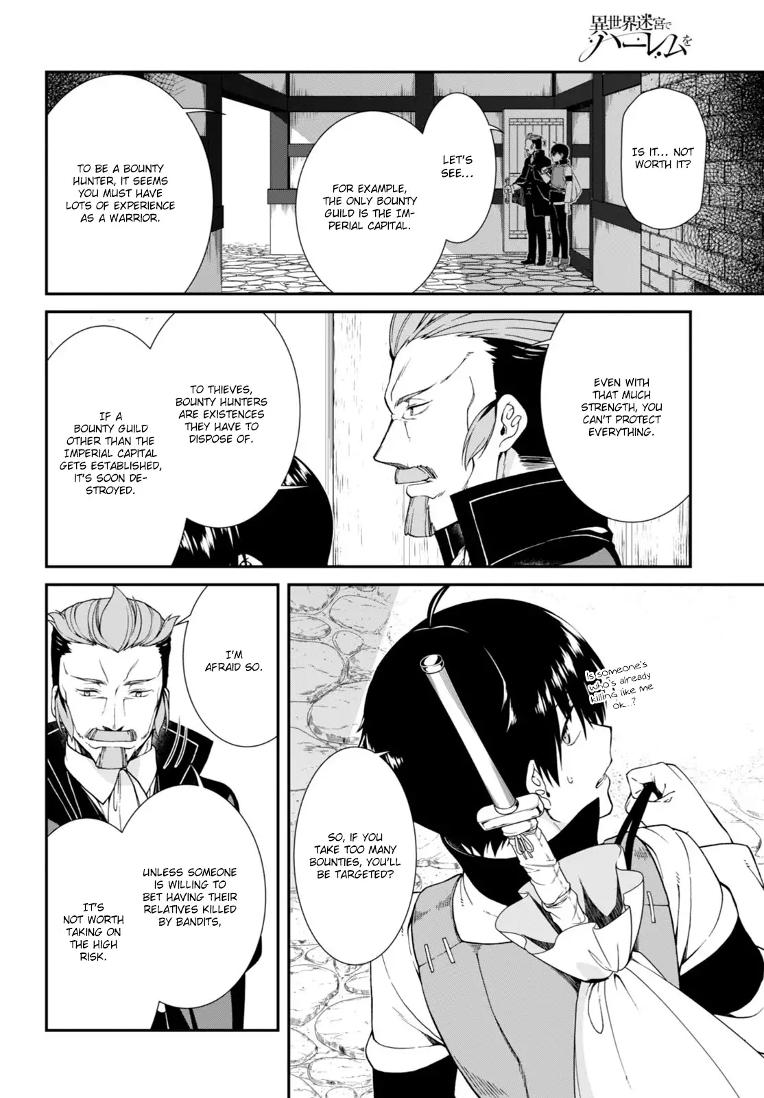 Isekai Meikyuu de Harem wo Chapter 4 Page 29