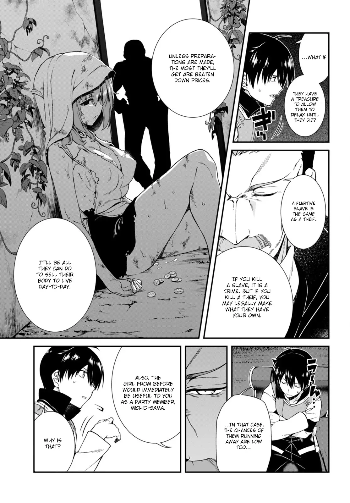 Isekai Meikyuu de Harem wo Chapter 4 Page 8