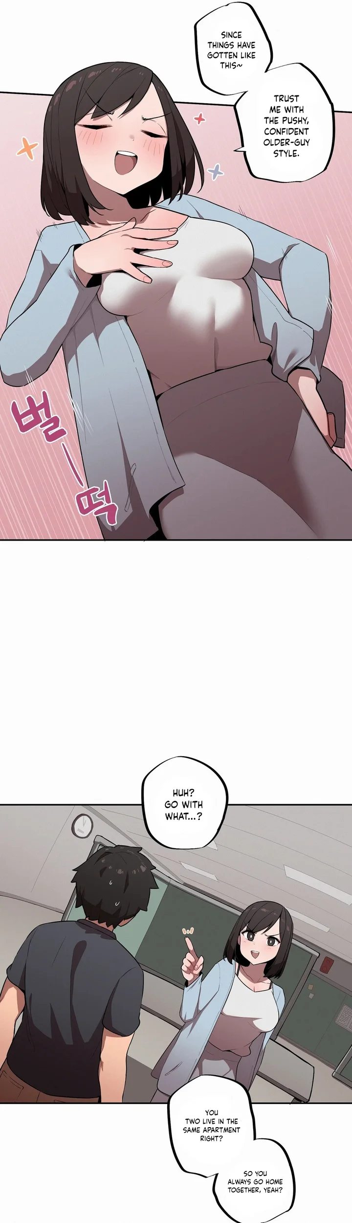 Noona and her BIG little Bro Chapter 29 Page 9