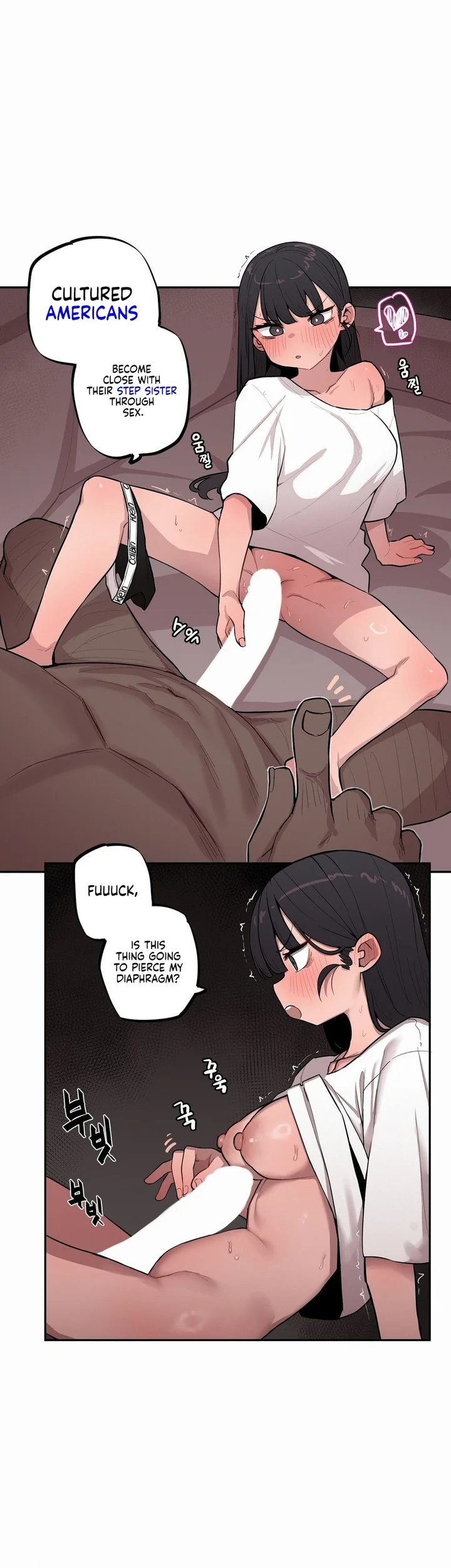 Noona and her BIG little Bro Chapter 32 Page 8