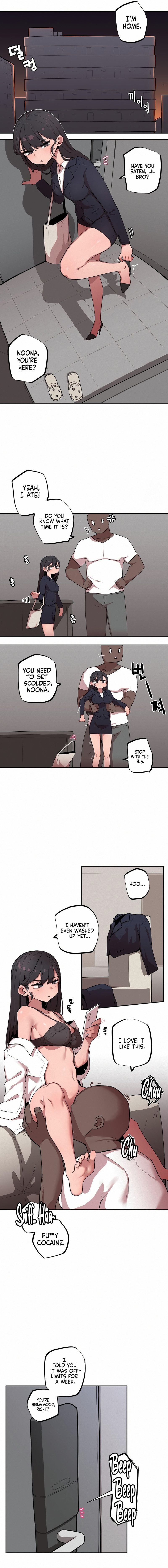 Noona and her BIG little Bro Chapter 5 Page 6