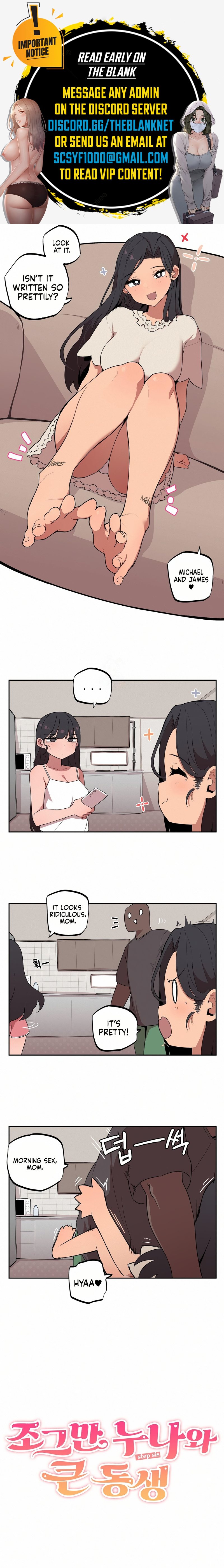 Noona and her BIG little Bro Chapter 7 Page 1