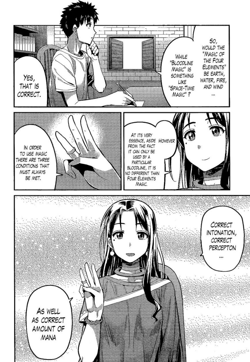 Risou no Himo Seikatsu Chapter 6 : The Lecture On Magic Page 10