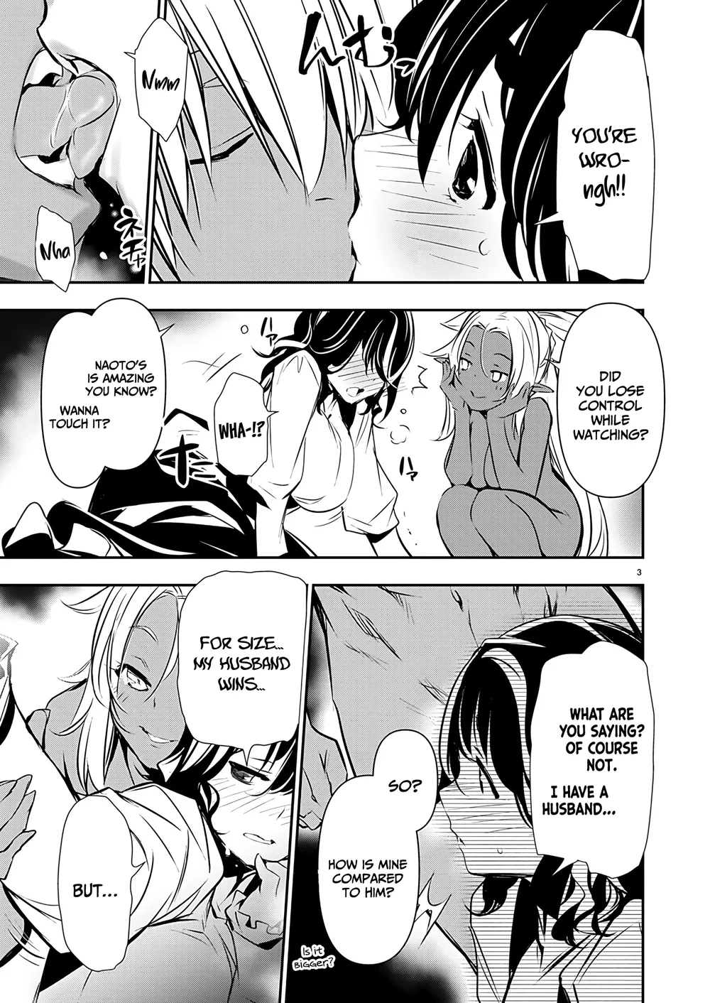 Isekai NTR: Shinyuu no Onna wo Saikyou Skill de Otosu Houhou Chapter 58 Page 3