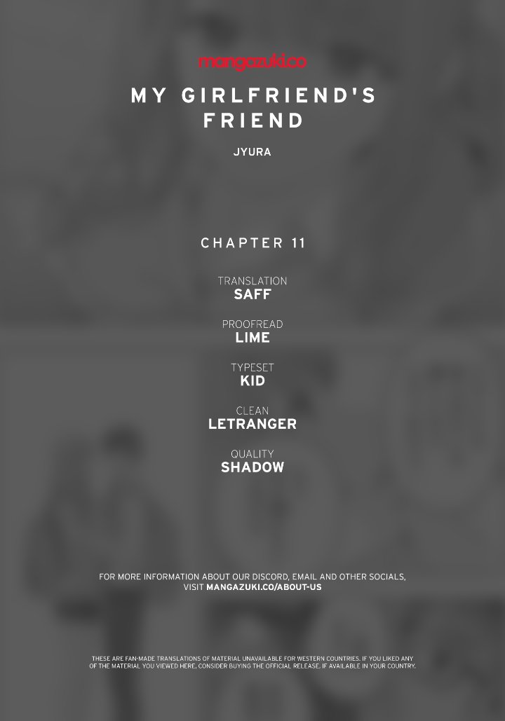My Girlfriend's Friend Chapter 11 Page 1
