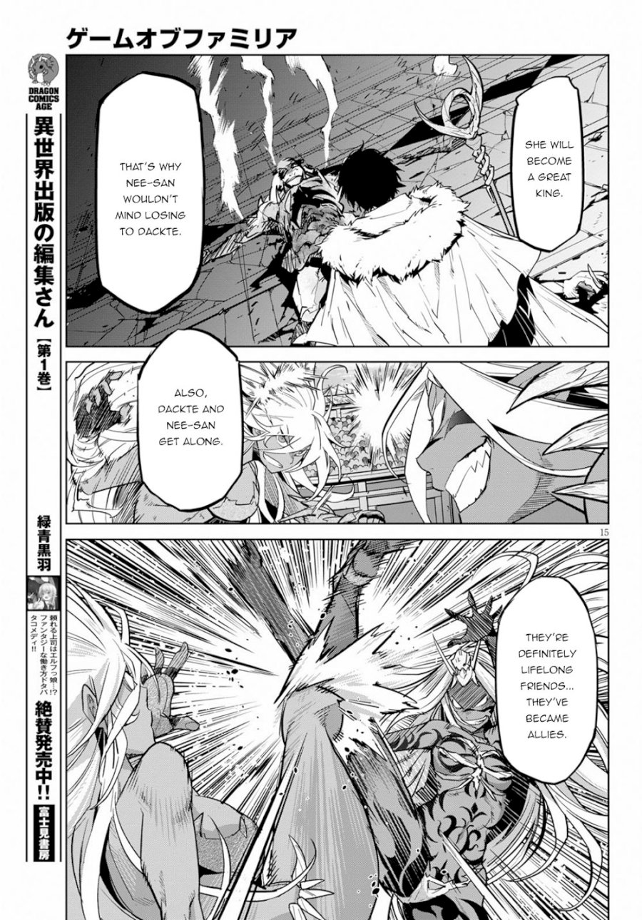 Game of Familia: Kazoku Senki Chapter 17: Birth Of A New King Page 16
