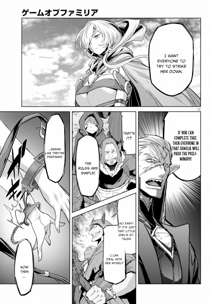 Game of Familia: Kazoku Senki Chapter 20: Shadow Family Page 24